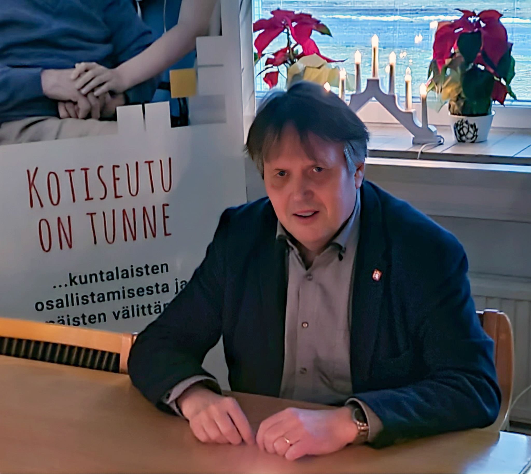 Kunnanjohtaja Kari Lehtinen.