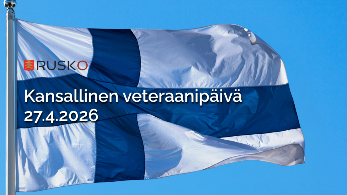 Kansallinen veteraanipäiv ä Ruskolla 27.4.26